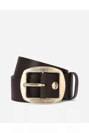 Dolce & Gabbana Belts - Belts - Calfskin belt male 80