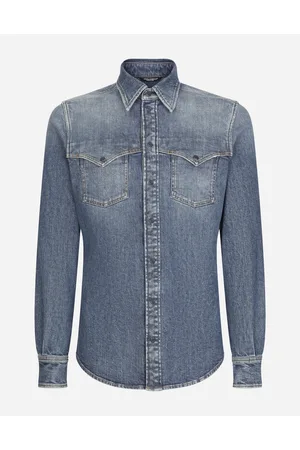 Buy Boys Full Sleeves Denim Shirt - Blue Online at Best Price