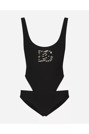Dolce & Gabbana Bikini Bottoms - Racing Swimsuit With Bikini Bottoms And Dg Logo - Woman Beachwear 2