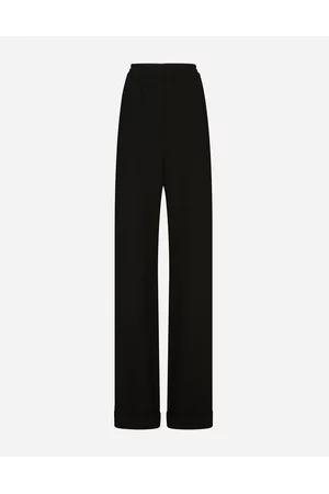 Dolce & Gabbana Pajamas - Trousers and Shorts - Woolen pajama pants with piping female 36