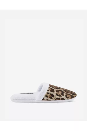 Dolce & Gabbana Slippers - Slippers - Cotton Terry Slippers unisex S