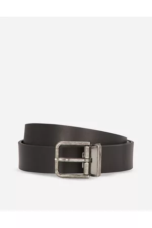 Dolce & Gabbana Belts - Belts - Calfskin belt male 90