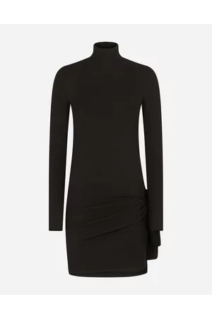 Dolce & Gabbana Short & Mini Dresses - Short Cady Dress With Bow Detail - Woman Dresses 40