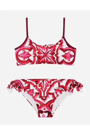 Dolce & Gabbana Bikinis - Majolica-print Bikini - Woman Beachwear 2 Years