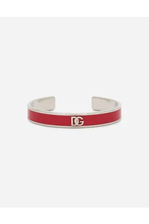 Dolce & Gabbana DG Logo Charm Cord Bracelet - Farfetch