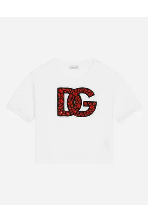 Round-neck T-shirt with DG Monogram print in Multicolor