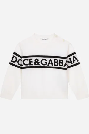 Dolce & Gabbana Pull Girocollo - Man Topwear Multi-colored Wool 2 Months