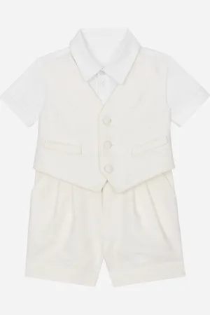 Dolce & Gabbana Tutina Corta - Man Topwear Multi-colored Fabric 3 Months