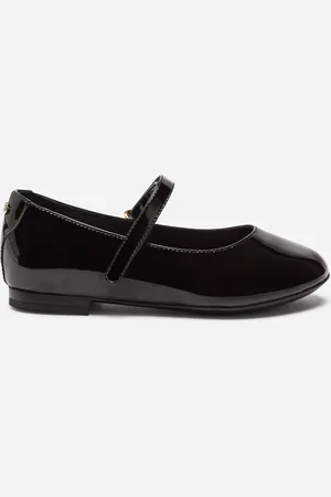 Dolce & Gabbana Leather Ballet Flats - Woman Shoes (24-38) Leather 26