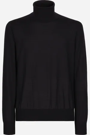 Dolce & Gabbana Extra-fine Cashmere Turtleneck Sweater - Man Sweaters And Cardigans Cashmere 48