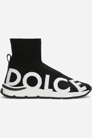 Dolce & Gabbana Sorrento 2.0 Stretch Mesh High-top Sneakers - Man Shoes (24-38) Multi-colored Fabric 29