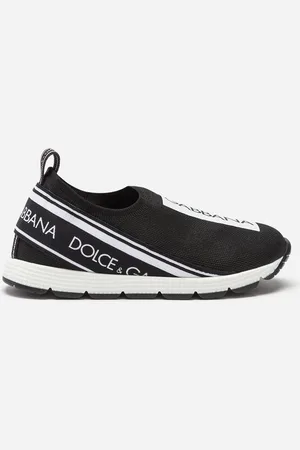 Dolce & Gabbana First Steps Sorrento Slip-on Sneakers With Logo Tape - Woman Shoes For First Steps (19-26) Multi-colored 20