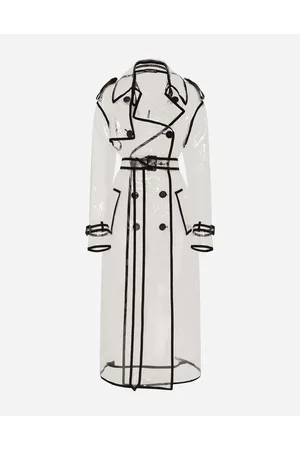 Claudie Pierlot Monogram Mid-Length Trench Coat
