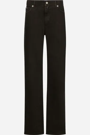 Dolce & Gabbana Flared Denim Jeans - Woman Denim And Jeans Multi-colored Cotton 36