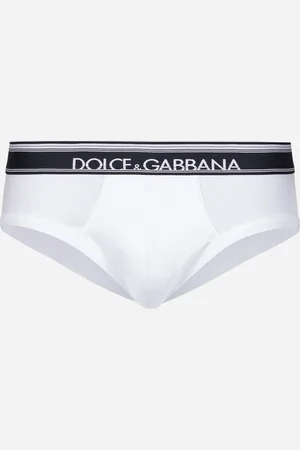 Dolce & Gabbana Slip Medio 2-pack - Man Underwear And Loungewear White Cotton 7