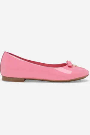 Dolce & Gabbana Patent Leather Ballet Flats - Woman Shoes (24-38) Leather 27