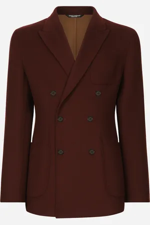 Dolce & Gabbana Double-breasted Wool Portofino-fit Jacket - Man Suits And Blazers 52