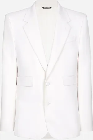 Dolce & Gabbana Single-breasted Stretch Wool Sicilia-fit Jacket - Man Suits And Blazers 44