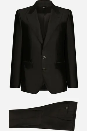 Dolce & Gabbana Single-breasted Sicilia-fit Suit - Man Suits And Blazers Silk 48