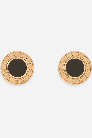 Dolce & Gabbana Butterfly-back Earrings With Logo - Man Bijoux Metal Onesize