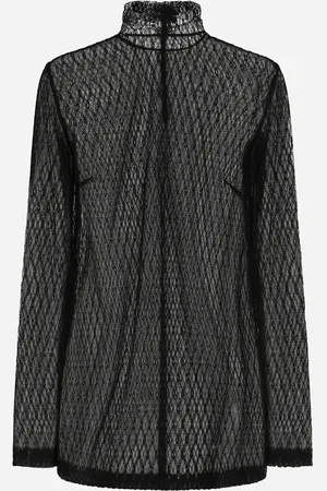Dolce & Gabbana Mesh Blouse - Woman Shirts And Tops 36