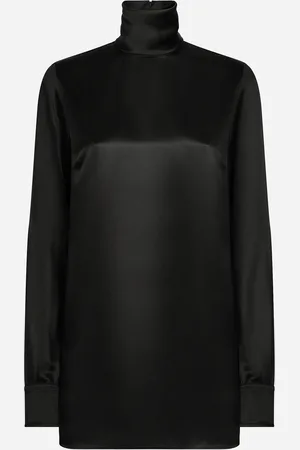Dolce & Gabbana Silk Satin Blouse - Woman Shirts And Tops Silk 36