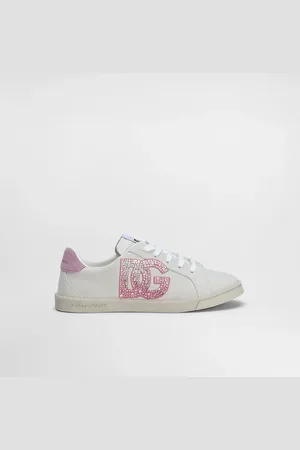 Dolce & Gabbana Dg Original Calfskin Sneakers With Dg Logo - Woman Shoes (24-38) Multi-colored 27