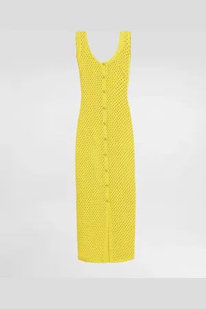 Dolce & Gabbana Long Crochet Dress - Woman Dresses 36