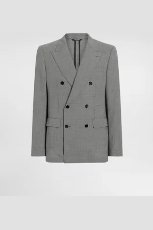Dolce & Gabbana Double-breasted Wool Jacket - Man Suits And Blazers 46