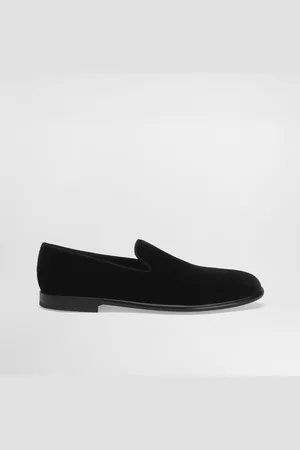 Dolce & Gabbana Pantofola - Man Driver Shoes And Loafers Velvet 42.5