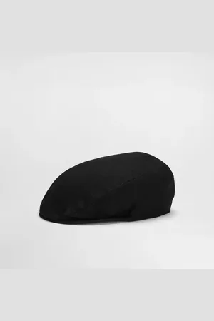 Dolce & Gabbana Cotton Flat Cap With Logo Tag - Man Hats And Gloves 57