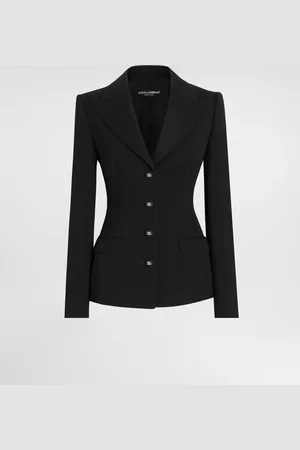 Dolce & Gabbana Single-breasted Wool Dolce Jacket - Woman Blazers 38