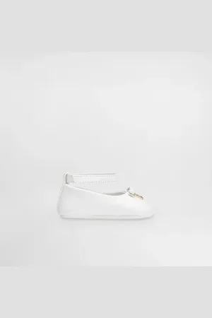 Dolce & Gabbana Nappa Leather Ballet Flats - Woman Newborn Girls