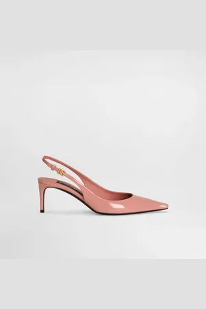 Dolce & Gabbana Polished Calfskin Slingbacks - Woman Pumps And Slingback Leather 36