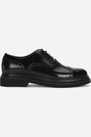 Dolce & Gabbana Allacciata - Woman Flat Shoes Leather 37