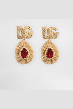 Dolce & Gabbana Logo Clip Earrings - Woman Bijoux Metal Onesize