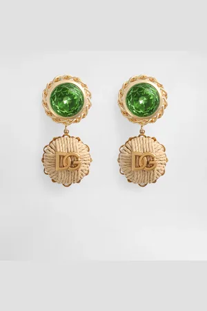 Dolce & Gabbana Logo Clip Earrings - Woman Bijoux Metal Onesize