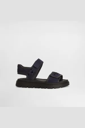 Dolce & Gabbana Split Leather Sandals With Logo Print - Man Shoes (24-38) 31