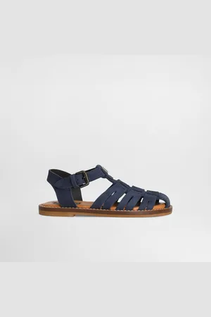 Dolce & Gabbana Nubuck Sandals With Dg Logo - Man Shoes (24-38) 27