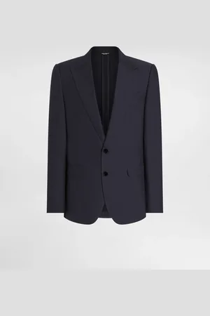 Dolce & Gabbana Single-breasted Silk-blend Gabardine Taormina Jacket - Man Suits And Blazers 44