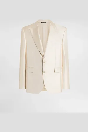Dolce & Gabbana Sicilia Light Single-breasted Silk Twill Jacket - Man Suits And Blazers 48