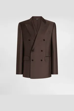 Dolce & Gabbana Sicilia Light Double-breasted Silk Twill Jacket - Man Suits And Blazers 46