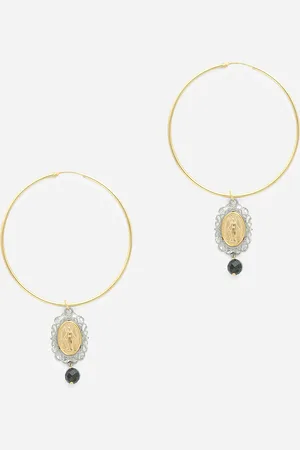 Dolce & Gabbana Sicily Hoop Earrings - Woman Onesize