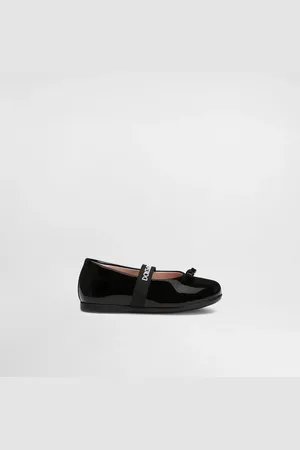 Dolce & Gabbana Patent Leather Ballet Flats With Elastic - Woman Shoes For First Steps (19-26) Leather 19