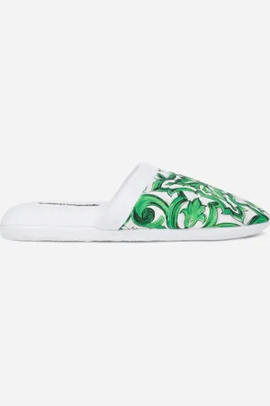 Dolce & Gabbana Cotton Terry Slippers - Cotton Slippers S