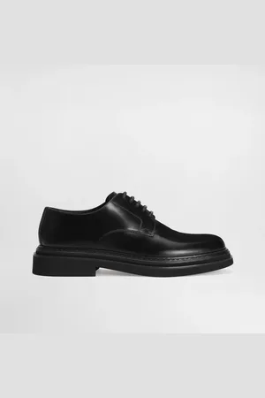 Dolce & Gabbana Brushed Calfskin Derby - Man Lace-ups Leather 40