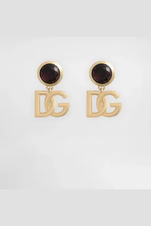 Dolce & Gabbana Logo Clip Earrings - Woman Bijoux Metal Onesize