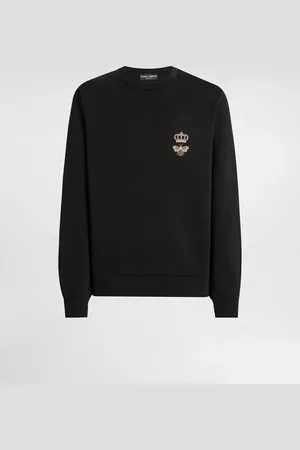 Dolce & Gabbana Cotton Jersey Sweatshirt With Embroidery - Man Sweatshirts Cotton 44