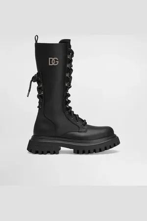 Dolce & Gabbana Nappa Calfskin Boots - Woman Shoes (24-38) 33