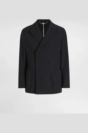 Dolce & Gabbana Double-breasted Portofino Canvas Jacket - Man Suits And Blazers 48
